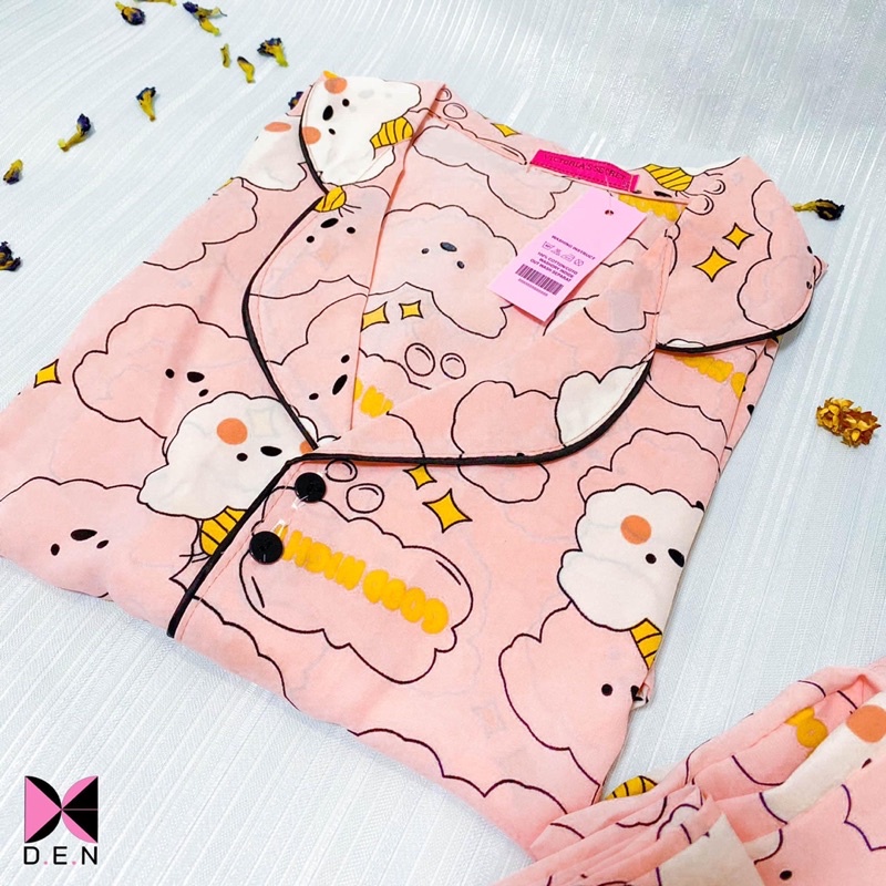 Bộ Pijama 2 Túi - Freesize - Lụa Mịn | BigBuy360 - bigbuy360.vn