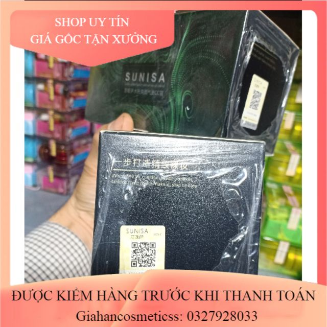 Kem phấn bb sunisa bông trang điểm hình cây nấm ( chính hãng)