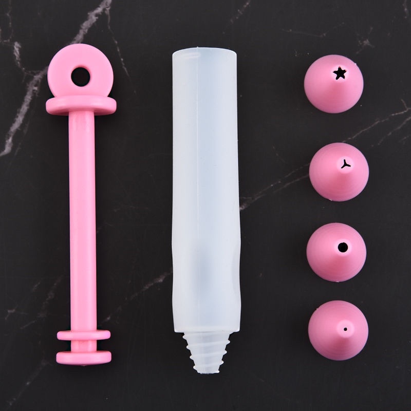 Bút Bơm Kem Sô Cô La / Kem Trang Trí Bánh Có Thể Tái Sử Dụng