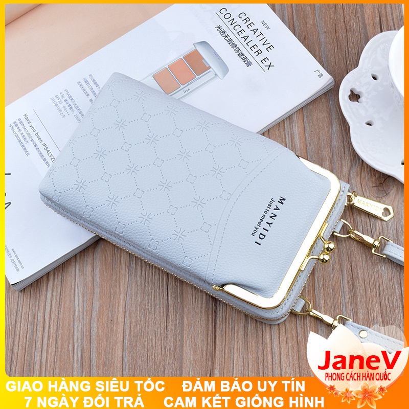 Ví Cầm Tay Nữ Dài Đeo Chéo Cao Cấp Sang Trọng Phong Cách Hàn Quốc TVNN397