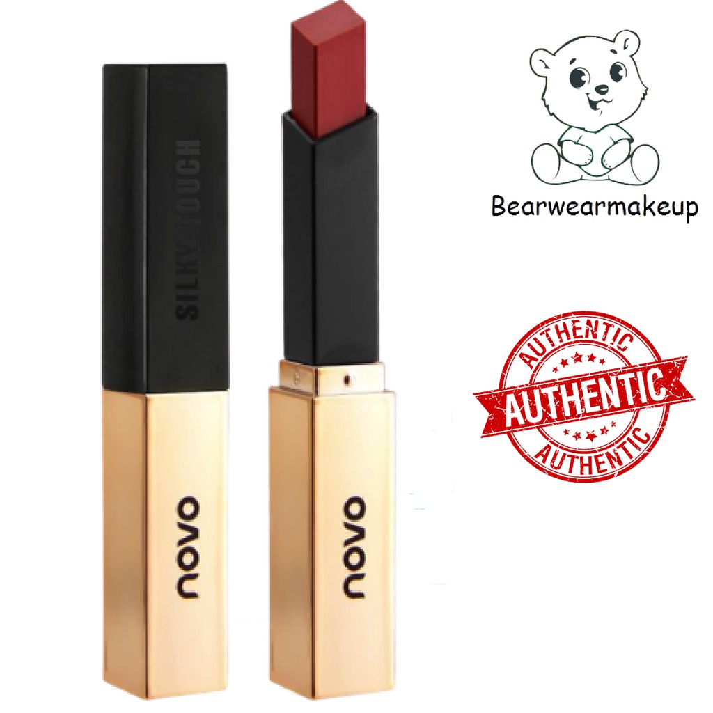 Son sáp NOVO vỏ Vàng Small Gold Bars Strip Lipstick NGB6