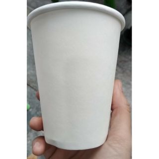 50 chiếc cốc giấy có nắp đen dung tích 350ml