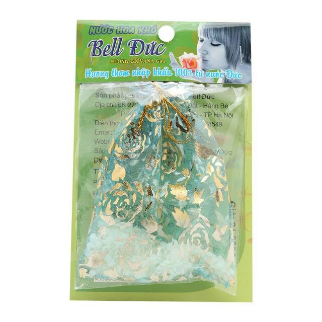Túi thơm treo tủ quần áo bell đức
