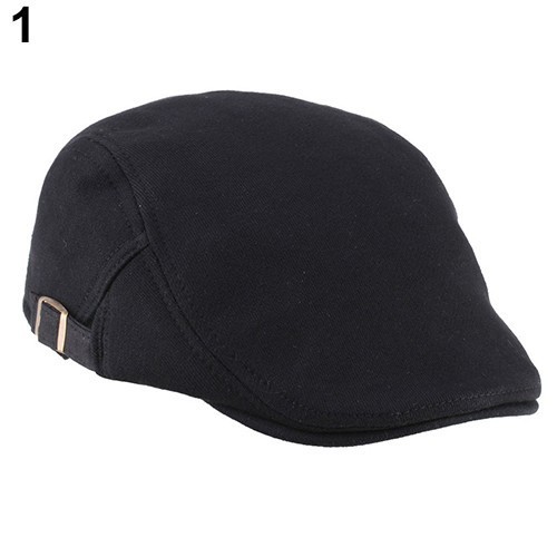 Mũ beret màu trơn thời trang cho nam nữ