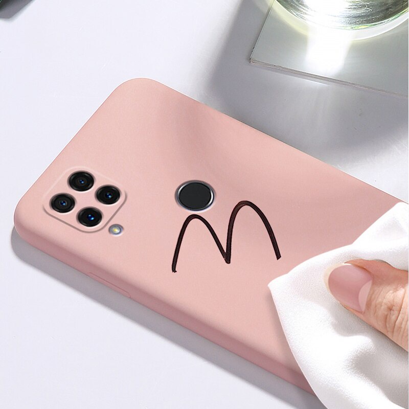 Ốp điện thoại silicon chống sốc cao cấp dành cho Realme C55 C35 C21 C25s C25 C20 C17 C15 C12 C11 2021 5G 4G 2023