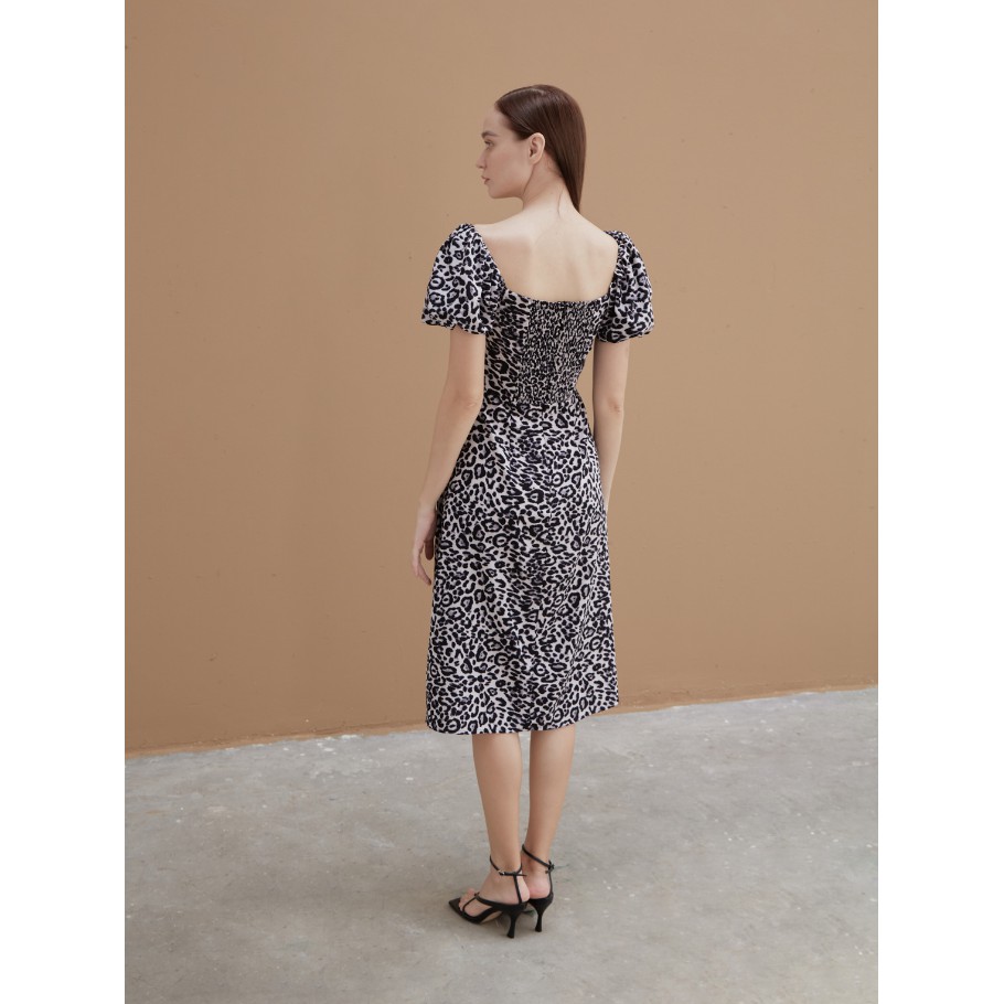 COCO SIN - Đầm Midi Da Beo | BigBuy360 - bigbuy360.vn