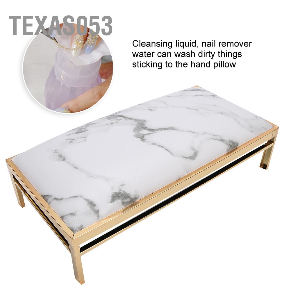 [Hàng Sẵn] Gối Kê Tay - Kệ kê tay làm móng cao cấp bằng Da PU Phụ Kiện Nail【Texas053】