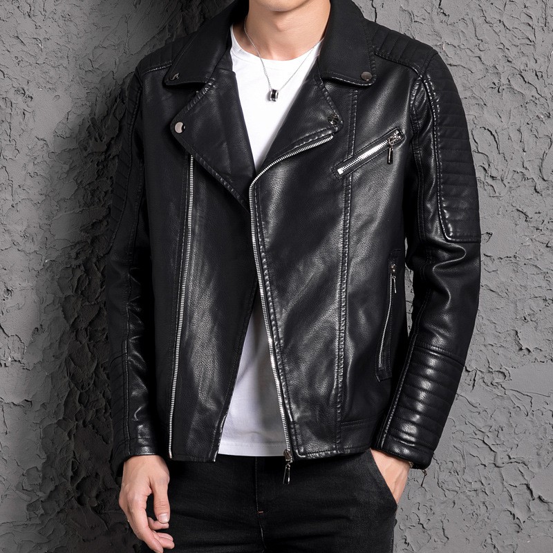 Áo Da Nam Biker Jacket Cao Cấp TMAN018 Hot Trend 2019