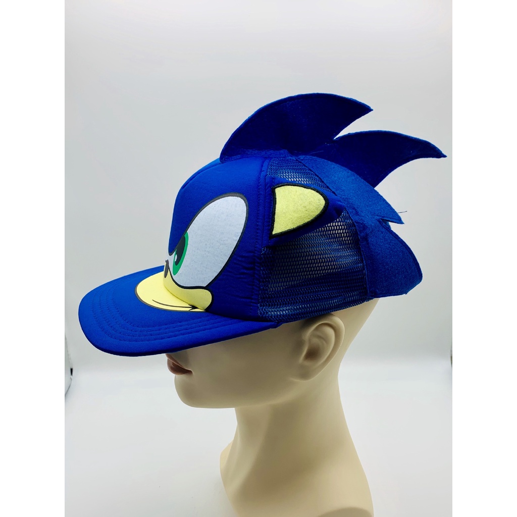 Mũ Lưỡi Trai 25cm Họa Tiết Hoạt Hình Sonic Thời Trang Mùa Hè Cho Bé Trai
