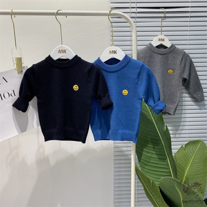 Áo sweater tay dài họa tiết hoạt hình thời trang Hàn Quốc đáng yêu cho bé