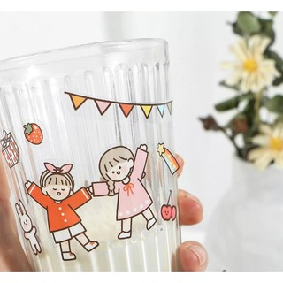 Set 2 miếng dán sticker hình cô gái dễ thương