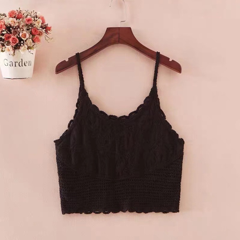 Áo Croptop Dệt Kim Không Tay Chống Nắng Gợi Cảm Cho Nữ