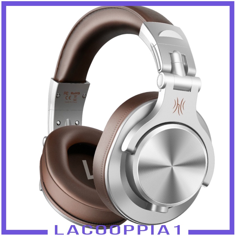 [LACOOPPIA1] A71 Over-Ear Wired Headphones Studio Monitor Headsets with Mic