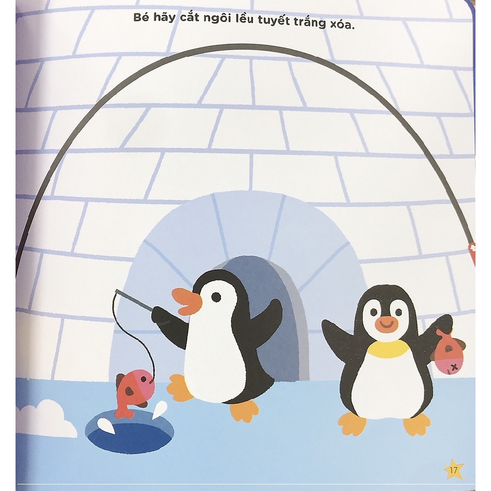 Sách Đôi Bàn Tay Khéo Léo - Làm Quen Với Môn Cắt Thủ Công - Tặng Kèm Chiếc Kéo An Toàn