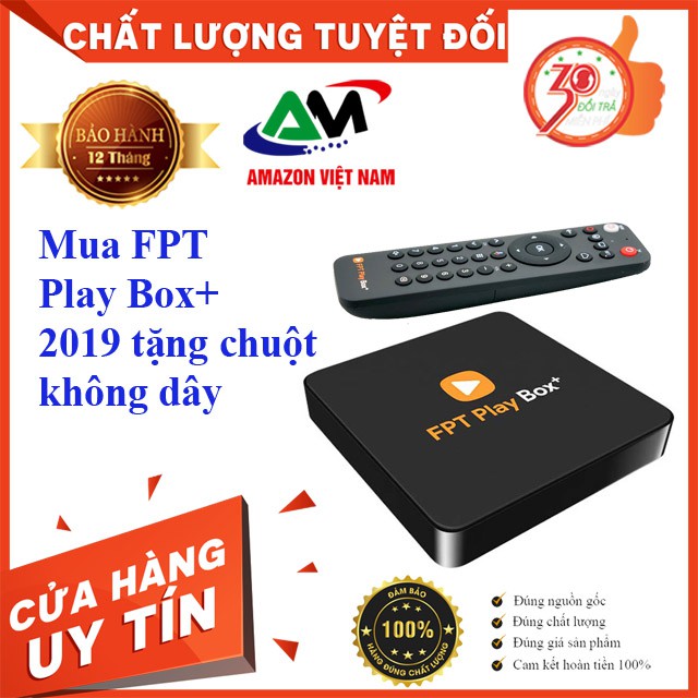 [Mã ANHD460KM Giảm 460k] FPT Play BOX 2019 điều khiển qua giọng nói chính hãng toàn quốc