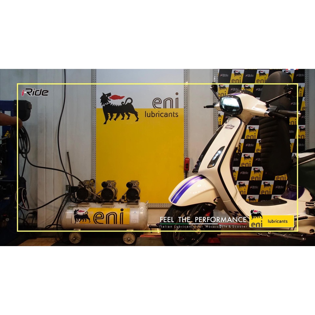 Nhớt Eni I-Ride Scooter 10W40 xe ga 0.8L