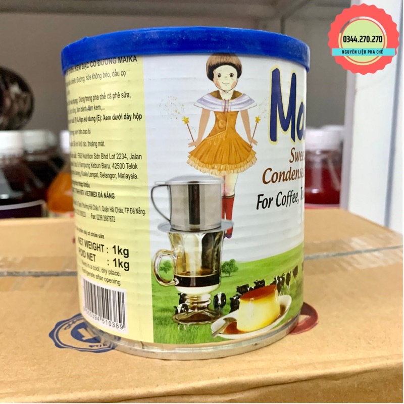Sữa Đặc lon Maika Malaysia - Lon 1Kg