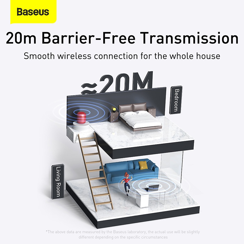 Bộ Chuyển Đổi USB Bluetooth 5.0 Hiệu Baseus Cho PC PS4