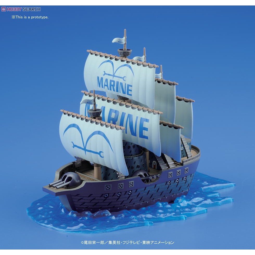 Bandai Marine Warship One Piece Figure Rise Standard Mô Hình Nhựa Đồ Chơi Lắp Ráp Anime Nhật