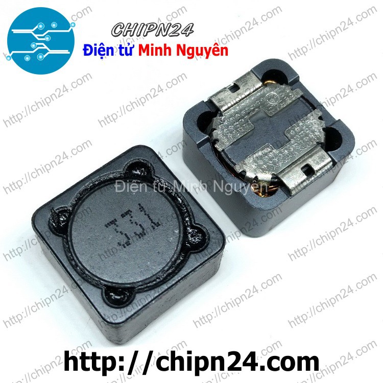 [3 CÁI] Cuộn Cảm Dán CD127 330uH [331] [SMD Dán]