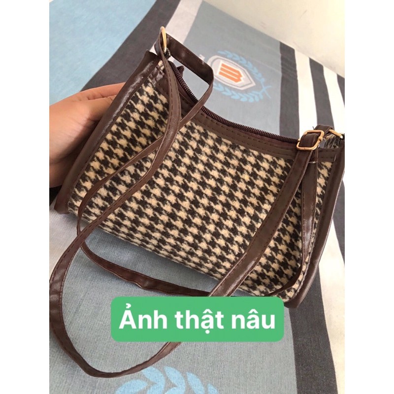 Túi Xách Nữ Kẻ Caro Mẫu Mới 2021 - Túi Đeo Chéo Nữ Hàng Quảng Châu Siêu Đẹp (Ảnh Thật Ở Cuối) | BigBuy360 - bigbuy360.vn