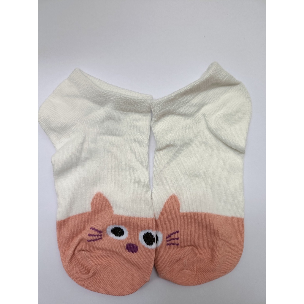 Vớ ngắn nữ hình mèo dễ thương mang êm chân - MIRILIK