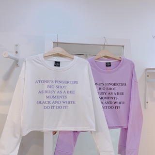 Áo Croptop tay dài