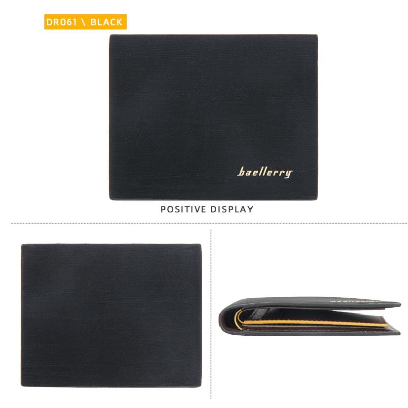 Ví da nam Baellerry thời trang Cao cấp, Bóp nam cao cấp Baellerry đựng tiền và thẻ - VN16