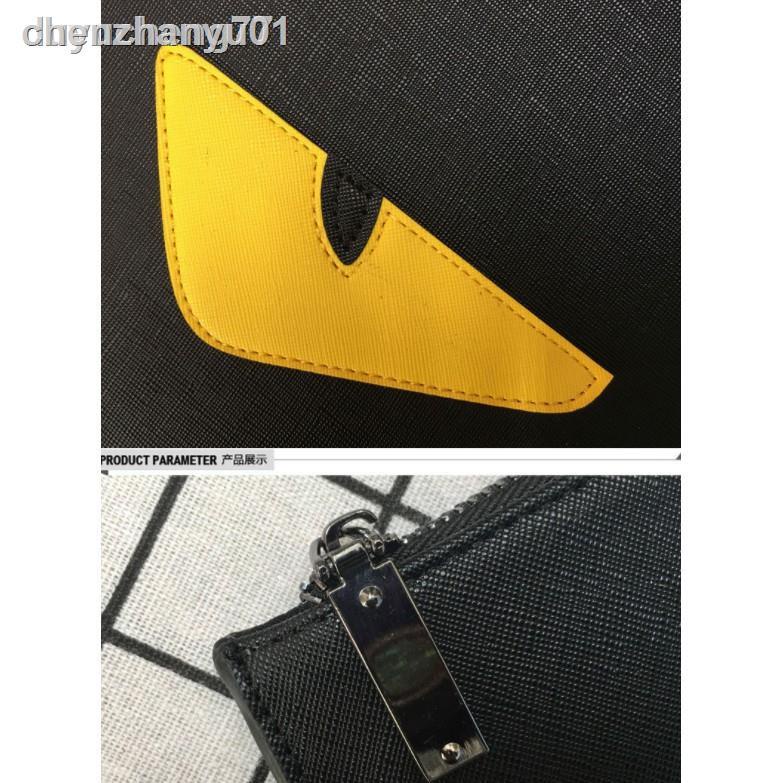 Dạo Phố Túi Ly Hợp Fendi Fendi Crash Túi Ly Hợp Túi Xách Quà Tặng Giáng Sinh Phiên Bản Hàn Quốc Túi Ly Hợp Quái Vật Nhỏ Nam Nữ Túi Phong Bì IPAD Nam