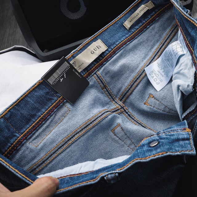 Quần Jean Nam rách xanh - Quần Jean Nam Shinky đẹp nhất !