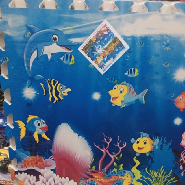 Thảm in hình 4 miếng 60*60 dày 1cm