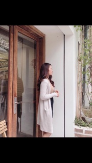 Áo len cardigan
