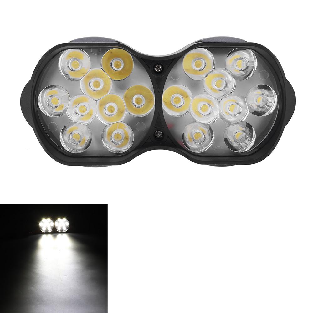 Đèn pha led 30w 18 / 85v 3000lm hợp kim nhôm cho xe máy