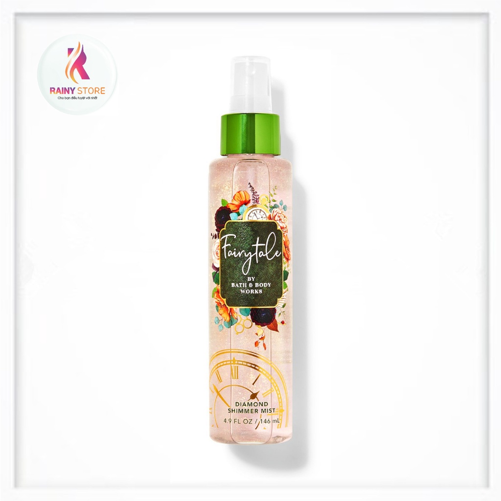 Xịt thơm toàn thân ánh nhũ Bath &amp; Body Works Fairytale 146ml
