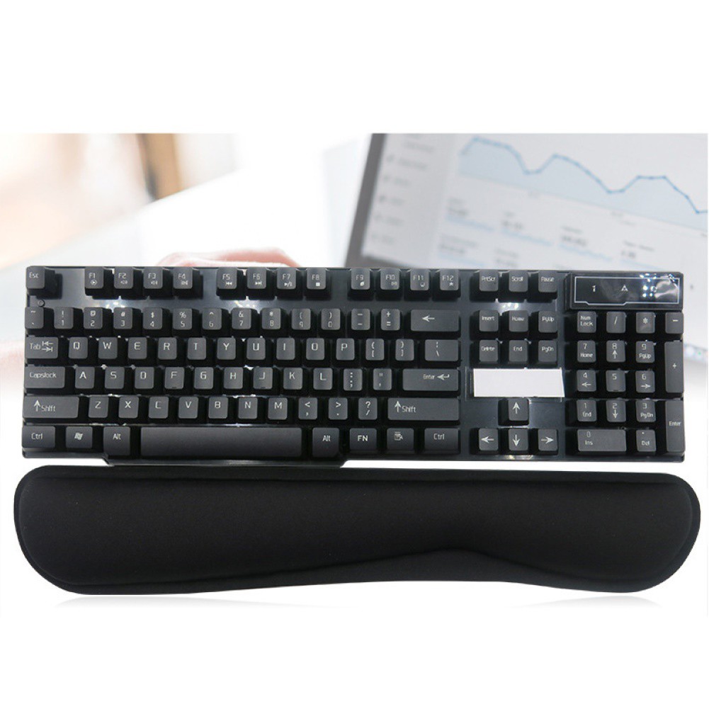 Bộ Đệm Kê Cổ Tay Và Bàn Phím Thoải Mái Tiện Dụng Cho Pc Laptop