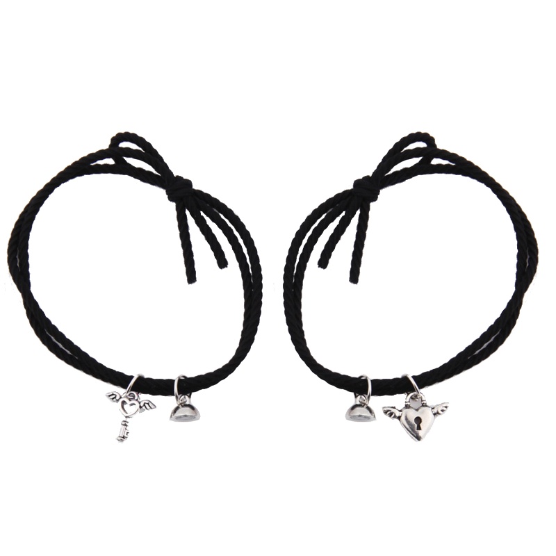 Set 2 Vòng Tay Chuỗi Hạt Đá Tự Nhiên Cho Cặp Đôi