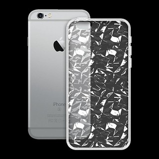 Ốp lưng cho iPhone 6/6S trong suốt vân kim cương
