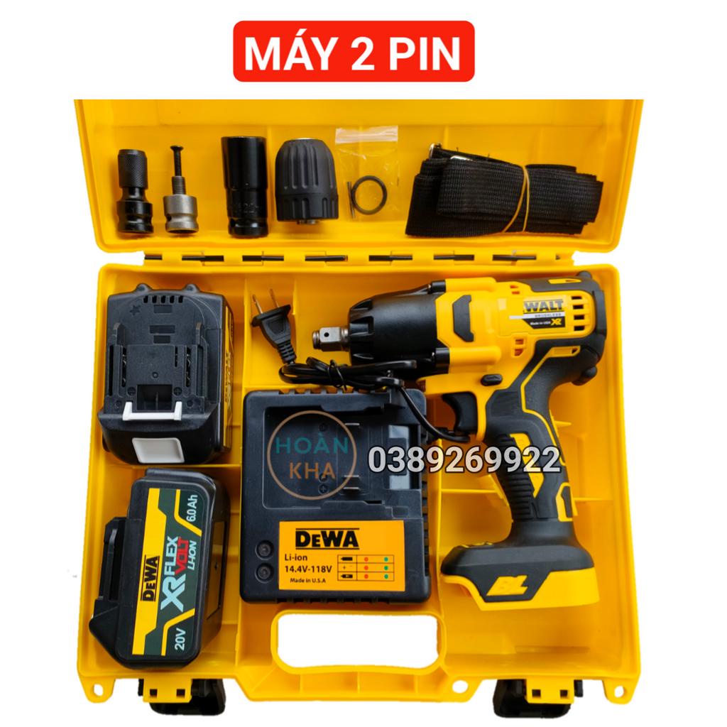 Máy siết bulong pin 20v 980N.m, không chổi than, lực siết mạnh, tốc độ cao