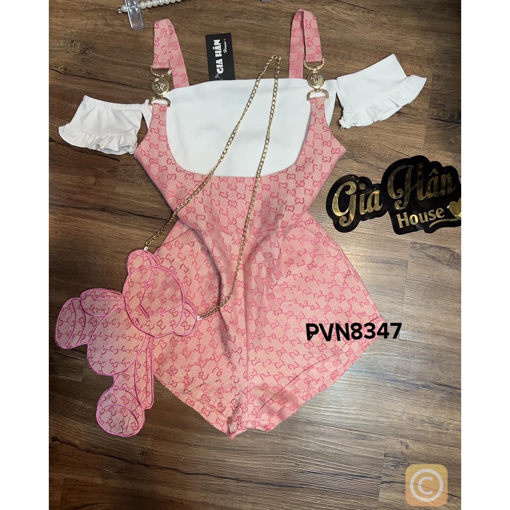 Bộ áo tét dy - áo trễ cute