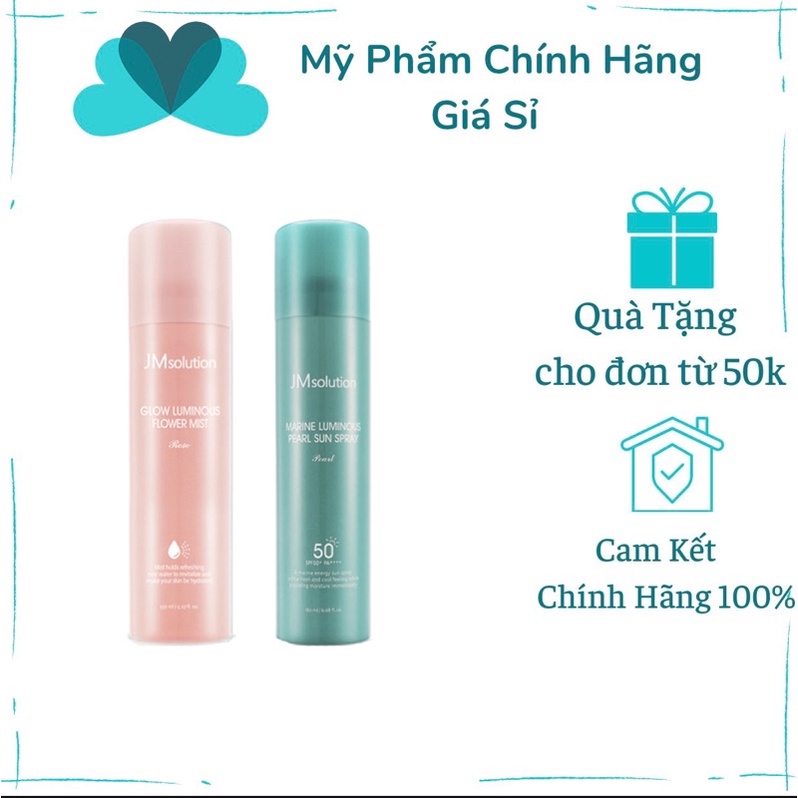 Xịt Chống Nắng JM Solution Luminous Sun Spray 180ml