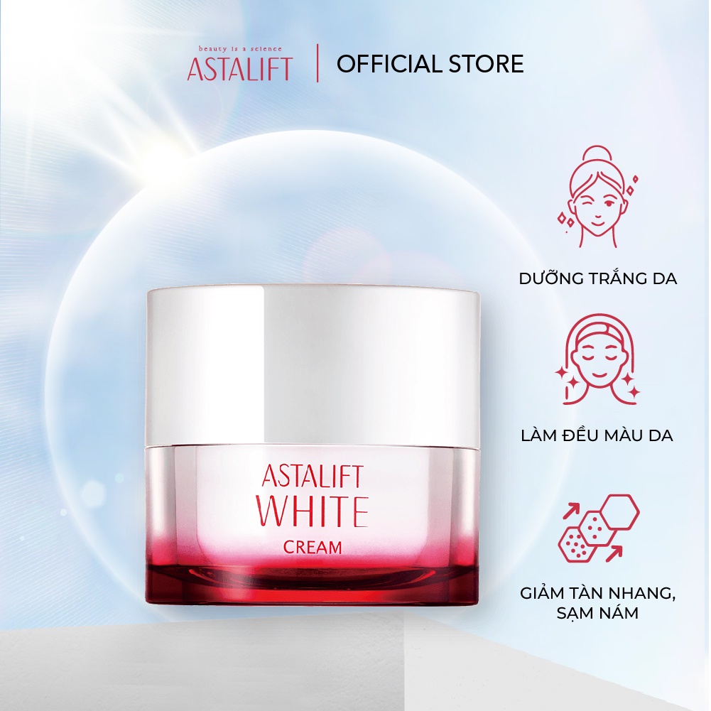 Kem Dưỡng Trắng Da Astalift White Cream 30g