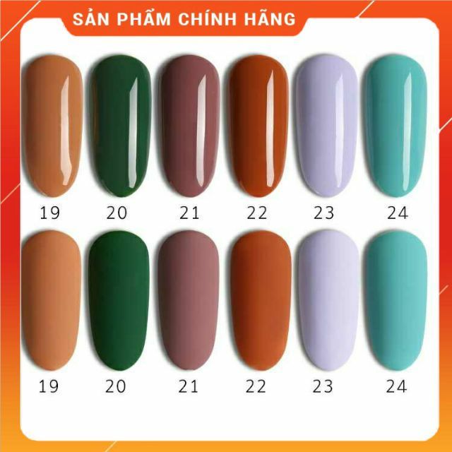 Sơn Gel AS mã màu 19-24 Thiên Di Nail