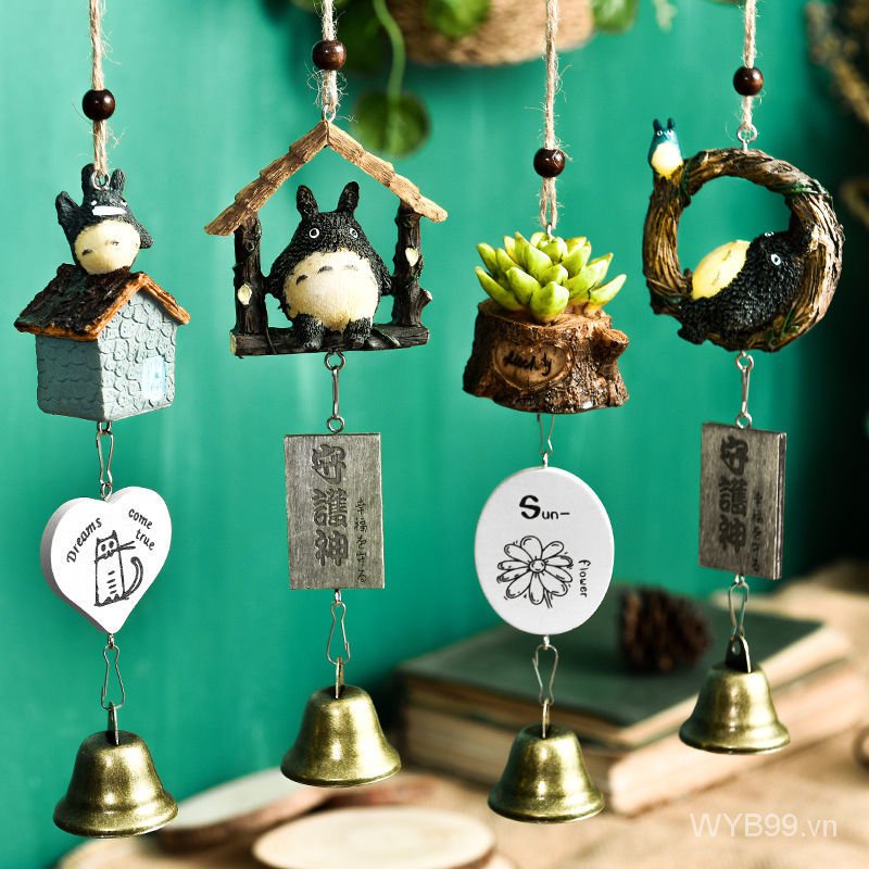 【Spot goods】Chuông Gió Treo Cửa Bằng Đồng Phong Cách Nhật Bản Sáng Tạo