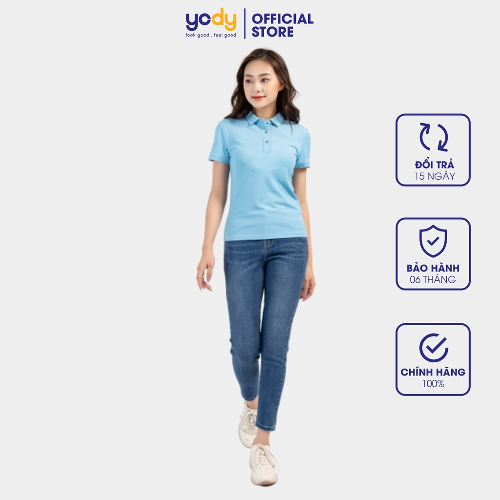 Quần jeans nữ YODY dáng skinny mềm thoải mái vận động QJN4002