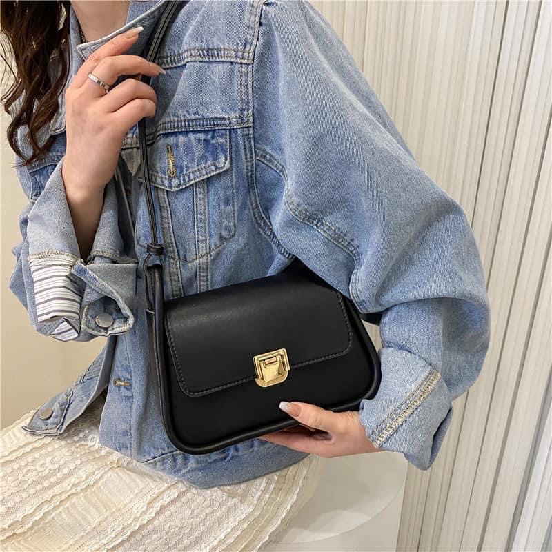 TÚI KẸP NÁCH KHOÁ GẬP TRƠN