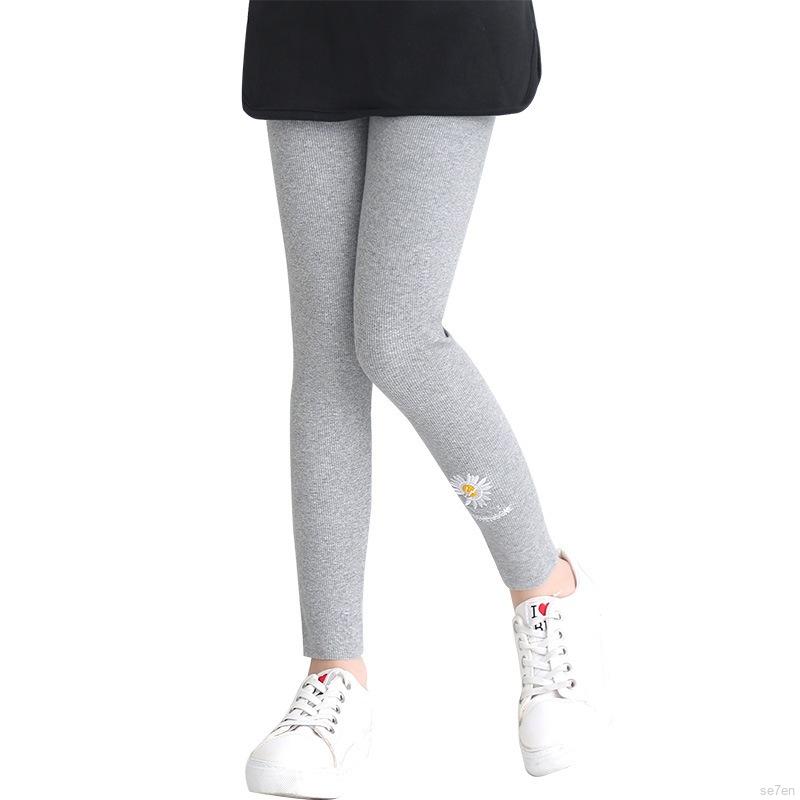 Quần Legging Hoa Cúc Nhỏ Cho Bé Gái 2-11 Tuổi