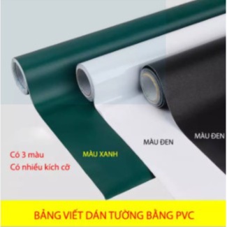 Decal Bảng Viết Phấn Màu Xanh Lá Size 90x200cm
