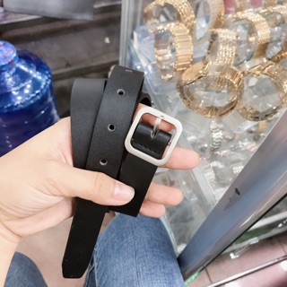 Dây nịt nữ mặt vuông