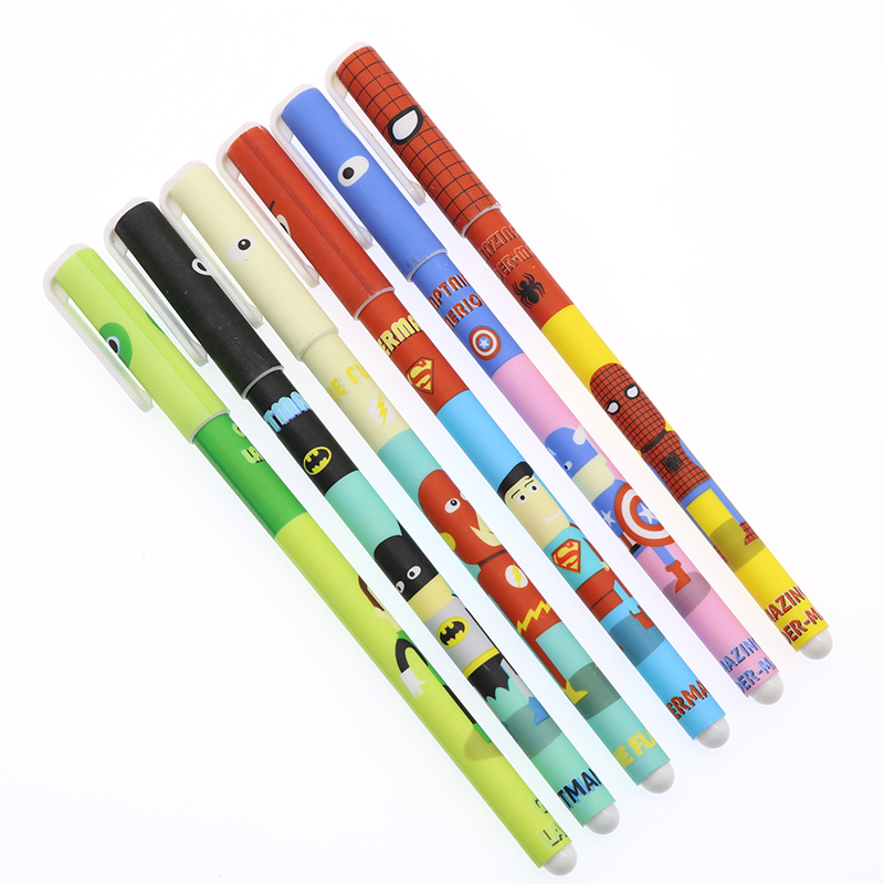 Set 6 Bút Mực 0.38mm Kiểu Dáng Sáng Tạo Dễ Thương