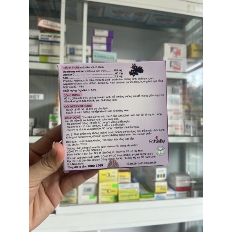 Viên sủi Fo FLUU - Hỗ trợ giảm các triệu chứng do cảm lạnh, tăng cường sức đề kháng